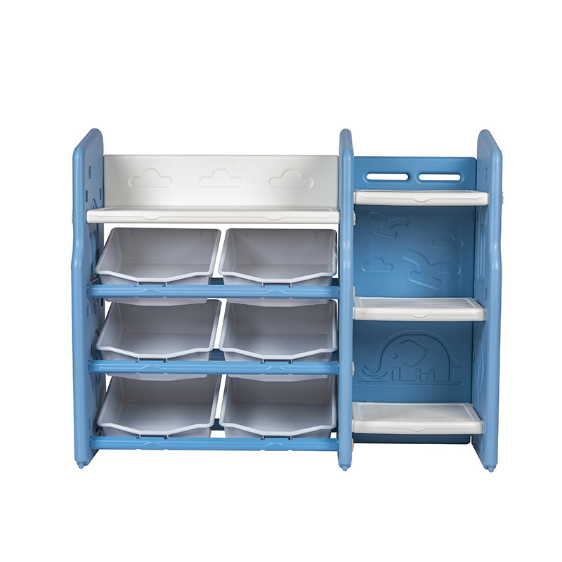 Export Children's Toy Storage Rack Large Capacity Super-large Baby Household Living Room Bookcase Multi-layer Storage Arrangement Cabinet