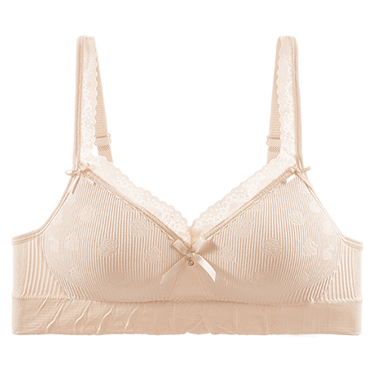 Underwear girls lace girls high school students high school students lace development period thin bra gathered bra wholesale