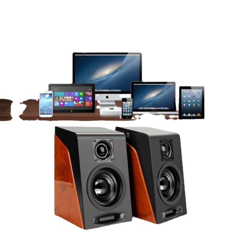 First glance 950 desktop laptop wired desktop HIFI small Stereo USB Mini Subwoofer Speaker