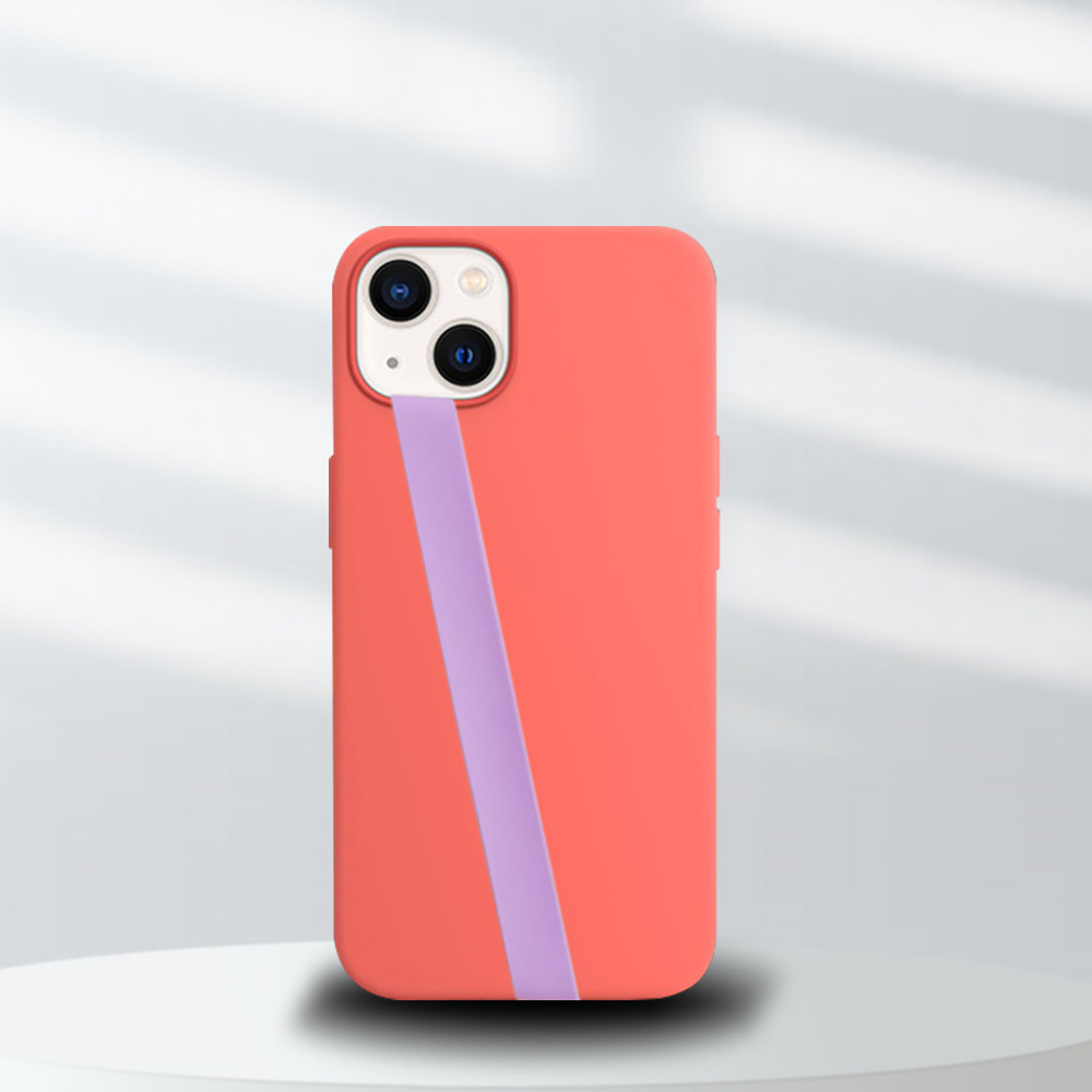 2023 modern simple creative silicone mobile phone strap mobile phone case wrist strap drop-resistant elastic rope
