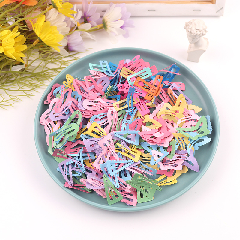 Cute children's hairpin 3cm small size BB clip baby broken hairpin mini paint little girl bangs clip hairpin hair