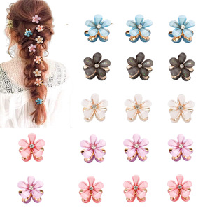 Fairy Flower Claw Clip Hairclip Side Girl Clip Side Clip Shark Clip Hair Accessories Headwear Jewelry Bangs Clip