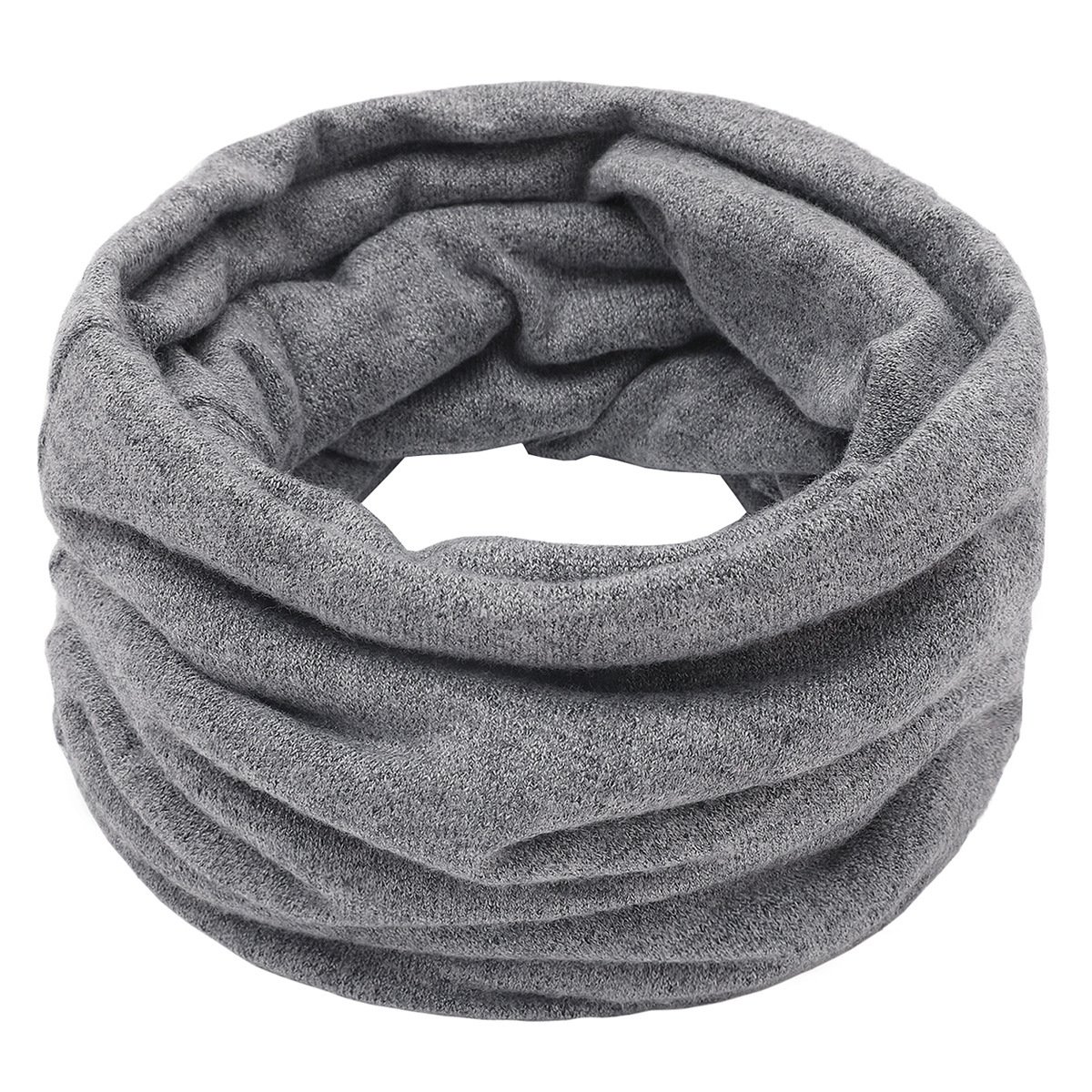 Turtleneck knitted scarf autumn and winter solid color scarf for men and women couples fashion fake high collar single collar collar in stock