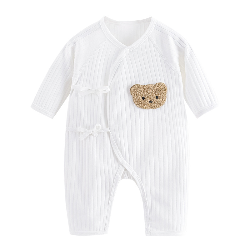 Baby clothes newborn jumpsuit cotton butterfly clothes newborn baby cotton monk clothes spring and autumn bottoming clothes