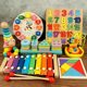 A generation of hair] [postage] beneficial intelligence baby toys for boys and girls one-year-old baby eight-tone piano set