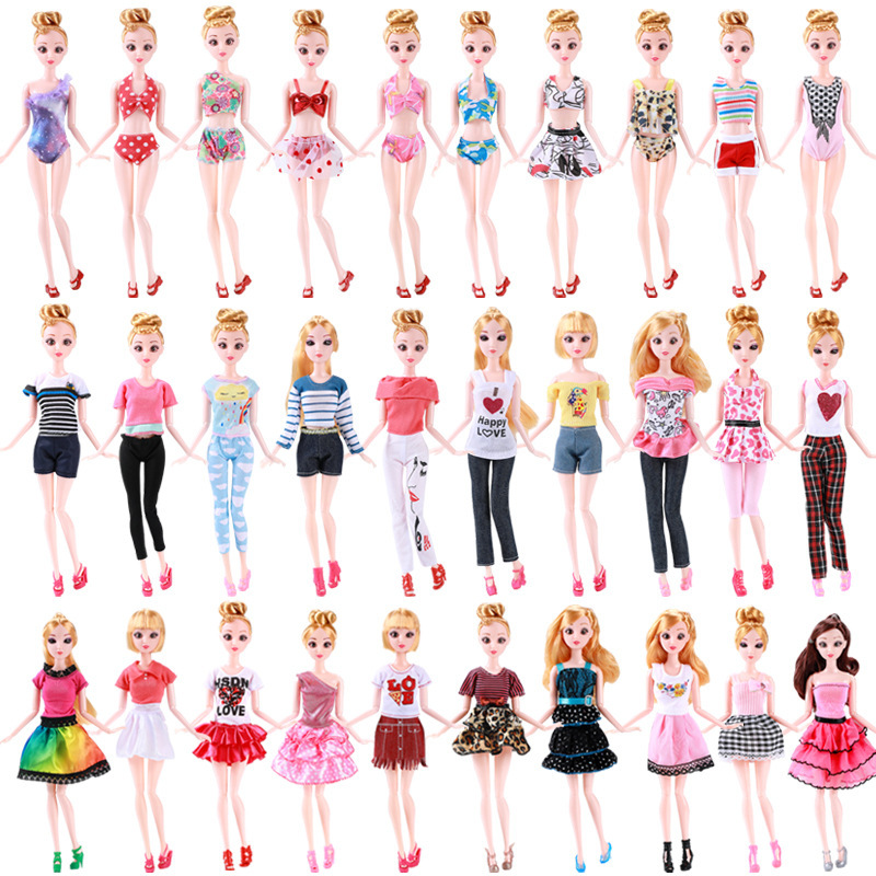 11 インチ 30 センチメートル人形服ファッショナブルなドレスパンツ水着女の子のドレスアップおもちゃアクセサリー衣装女の子の遊び時間|undefined