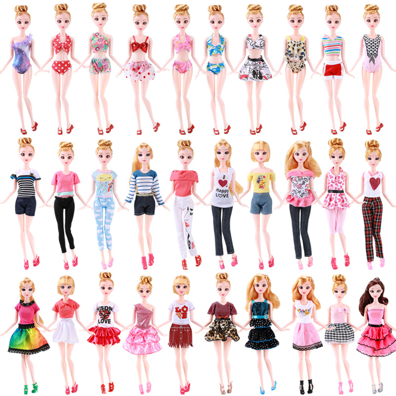 30cm11 Inch Dress Doll Fashion Clothes Skirt Pants Swimwear Girl Play Toy Accessories