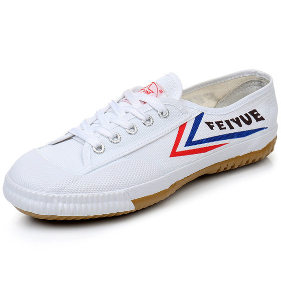 Dabo Wen Feiyue Tian Jing Shoes Canvas Training Shoes Exercise Shoes Running White Sneakers Gymnastics Shoes Sports Sports Examination Shoes for Men