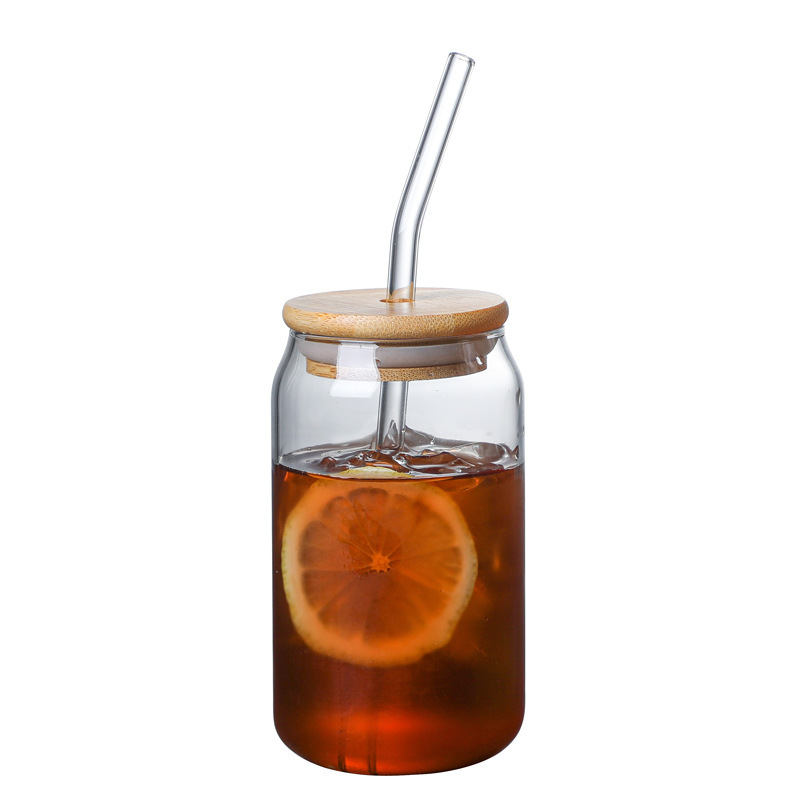 ミルクティーグラスカップルコーヒーカップ家庭用コーラカップ飲料カップ蓋付きストロー付き飲料カップ|undefined