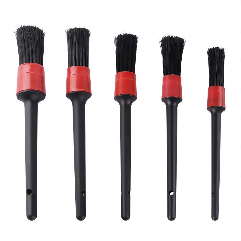 Car details brush 5-piece Car Wash Brush cleaning soft hair small brush car air conditioning air outlet cleaning brush