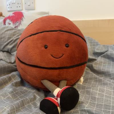 Little Red Riding Book Same Basketball Doll Fun Cute Baby Pacifying Cloth Doll Creative Plush Doll Decompression Toy