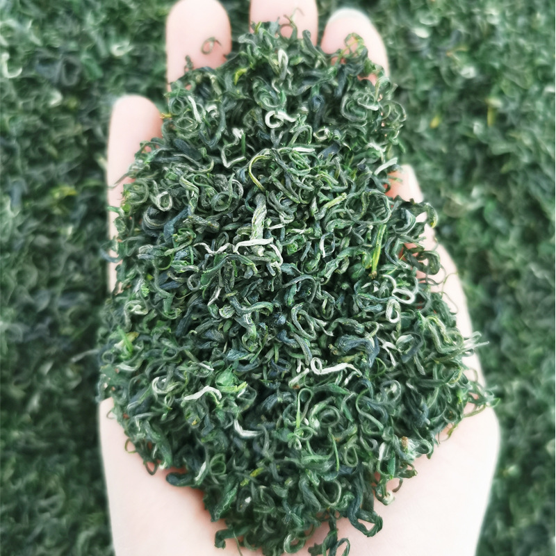 2025 New Tea Sichuan Ya'an Mountain Clouds Green Tea Mengding Mountain Mao Feng Fragrant Tea Bulk Tea Biluochun