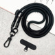 Oblique hanging section [cool black] connection piece