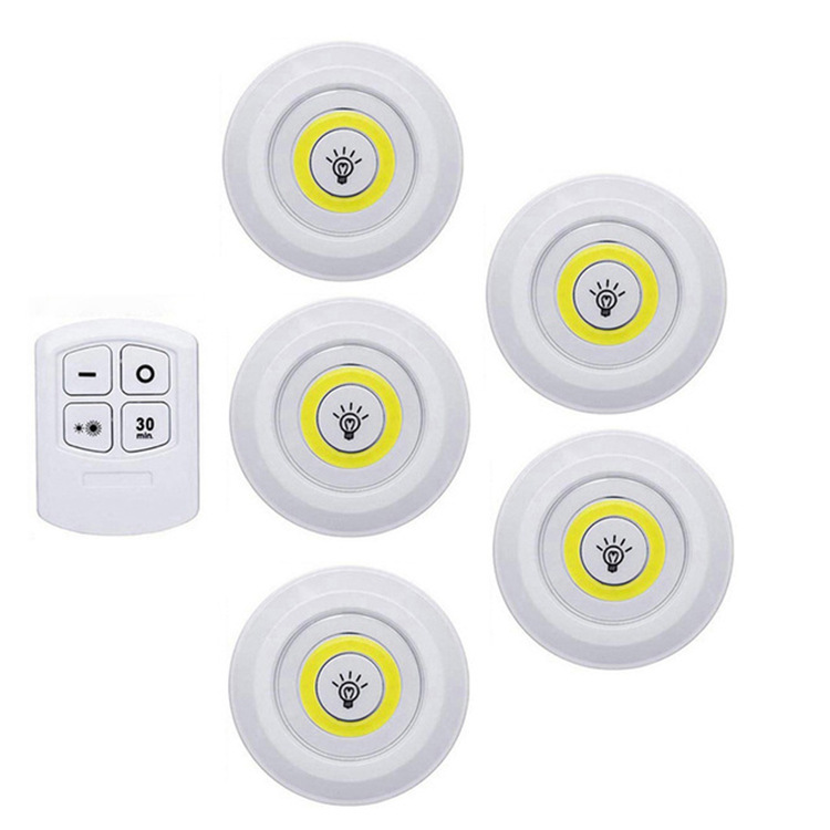 Cross-border COB wireless remote control Pat Light emergency night light bedroom switch light Cabinet light baby feeding light