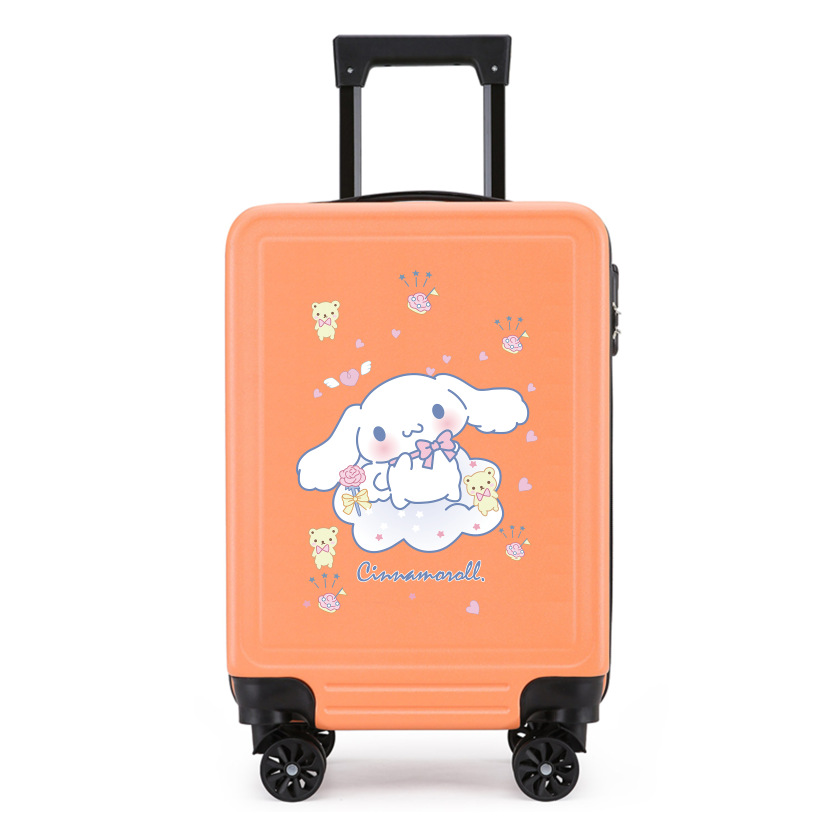 Wholesale children's luggage fashion cartoon boarding case 18-inch universal wheel suitcase 20-inch password lock trolley case