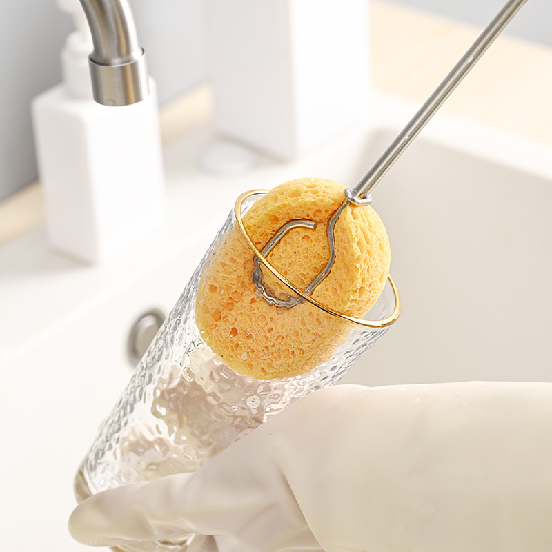 No dead angle washing cup artifact can replace long handle sponge cup brush extended cleaning brush suit kitchen cleaning brush