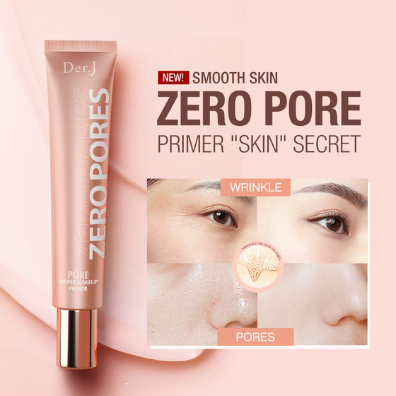 Cross-border Der.J Anti-hole Soft Focus Makeup Front Milk Concealer Invisible Pore Lasting No Makeup Powder Exported in English