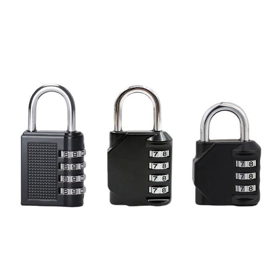 Factory Metal Password Padlock Luggage Backpack Gym Cabinet Doors and Windows Zinc Alloy Lock