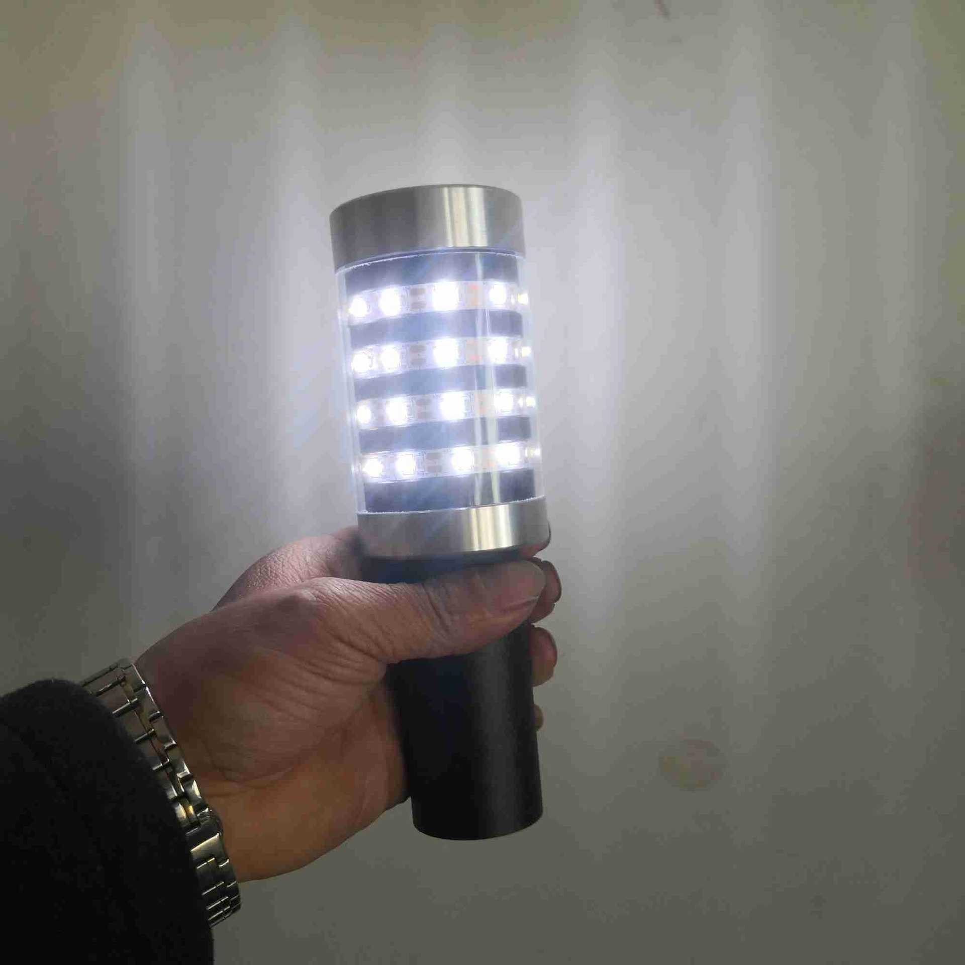 Aluminum alloy flash bar LED flash bar wine atmosphere props cross-border bar luminous wine utensils