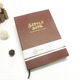 A5 Brown PU Leather Soft Face Sketchbook-S003