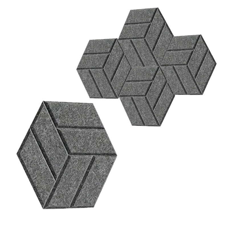 Polyester fiber sound-absorbing board wall decoration material flame retardant piano room theater kindergarten bedroom environmental protection sound insulation board