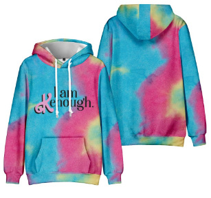 Barbie sweater European and American casual trousers hoodie suit to figure sample round neck long sleeve cross-border hot selling coat for men and women