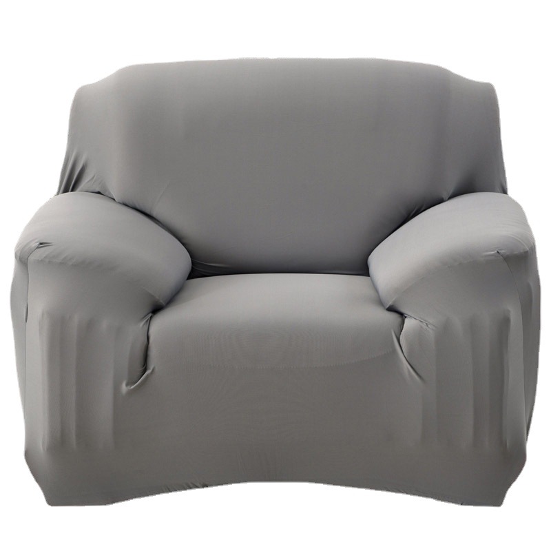 kuyan/kuyan solid color stretch milk silk pastoral style combination full foreskin European fabric dustproof sofa cover