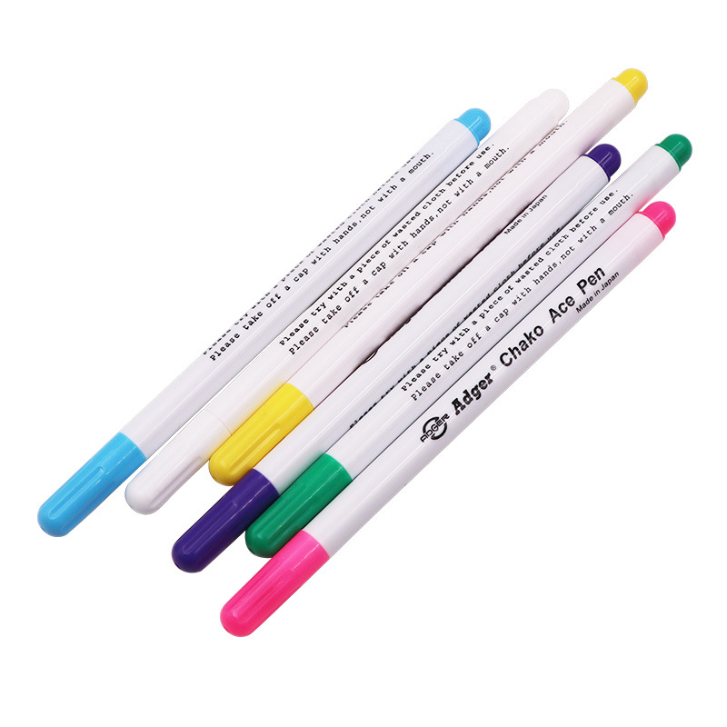 Qi eliminate fading pen clothing fabric cutting water soluble water eliminate pen cross stitch patchwork DIY automatic vanish pen
