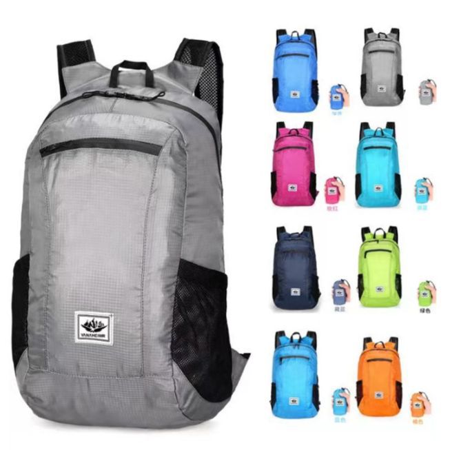 2023 Outdoor Waterproof Large Capacity Women's Lightweight Storage Travel Sports Backpack Gym Bag Backpack Backpack Folding Bag