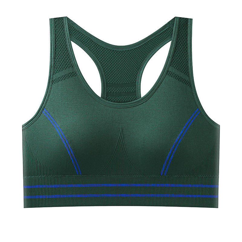 Seamless Sports Underwear Shockproof Sagging Fixed Gather-up Running Yoga Beauty Back Vest Bra Fitness