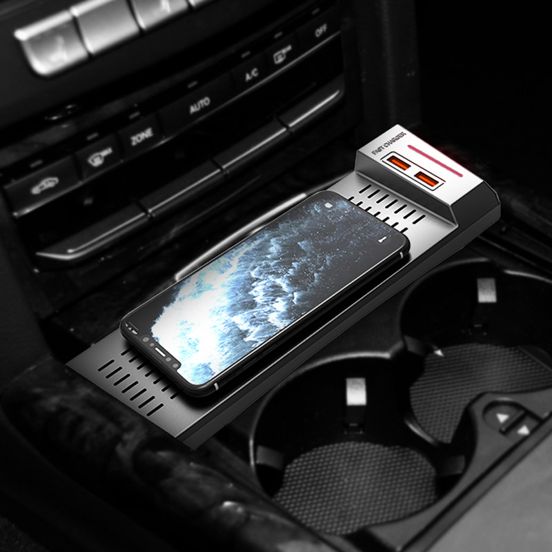 Suitable for Mercedes-Benz E-Class Car Wireless Charger W212 Mobile Phone Fast Charge 15W 2012-2015 E-Class Modification