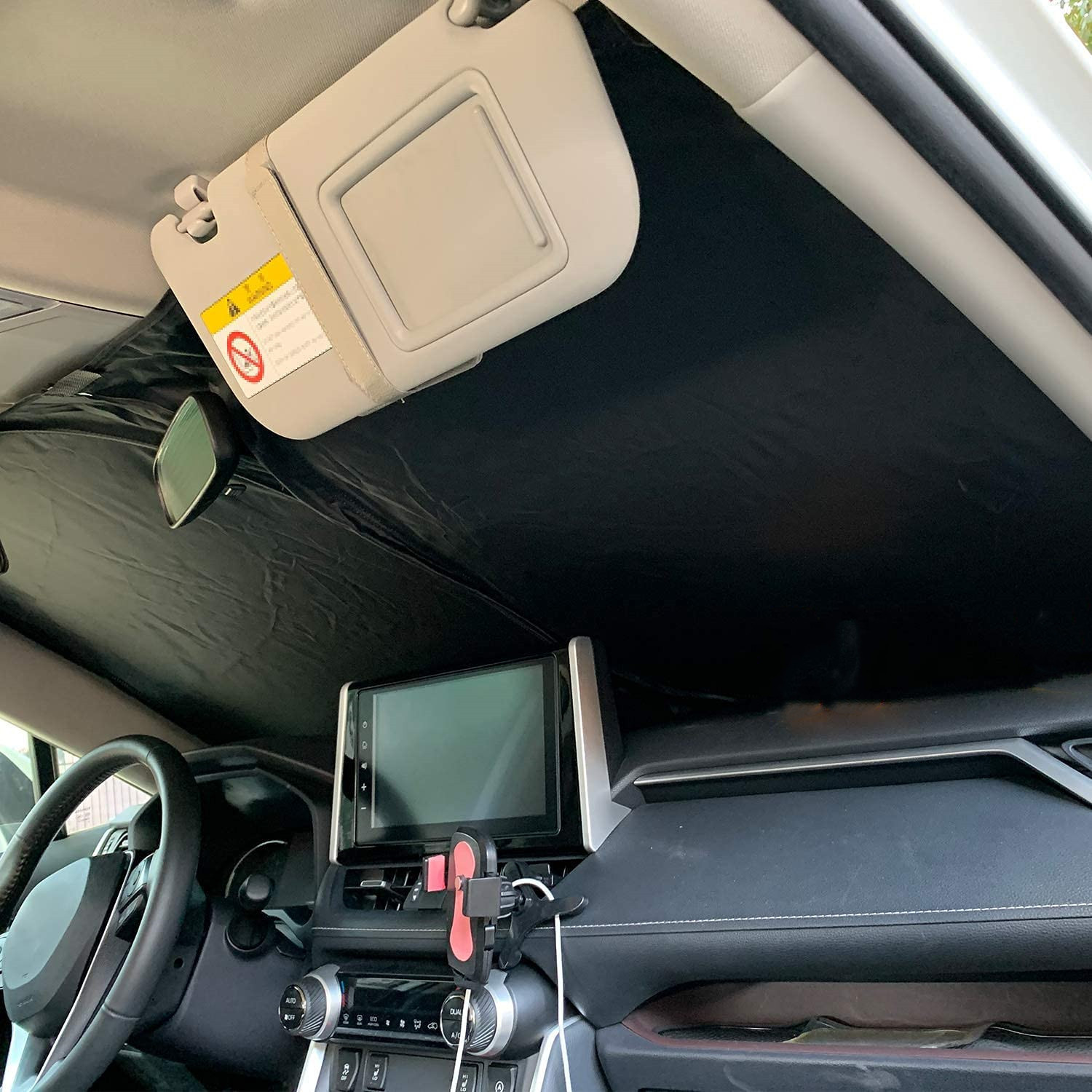 Front windshield sun visor foldable sun visor for Toyota rav4 cross-border car sun visor new accessories