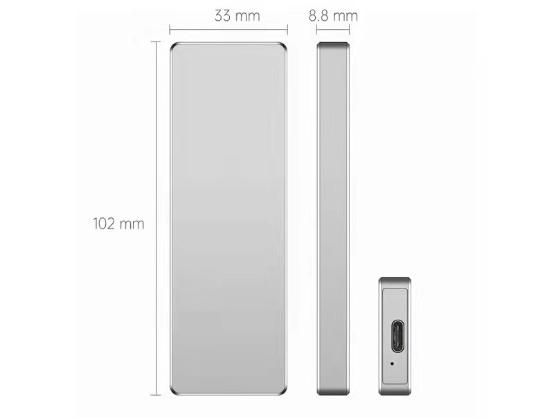 New cross-border foreign trade hot solid state mobile hard disk 500G-30TB upgrade factory direct sales fast delivery