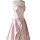 Pink Strapless Evening Dress Dress 2023 Autumn New Engagement Banquet Toast Dress Birthday Party Host Evening Dress