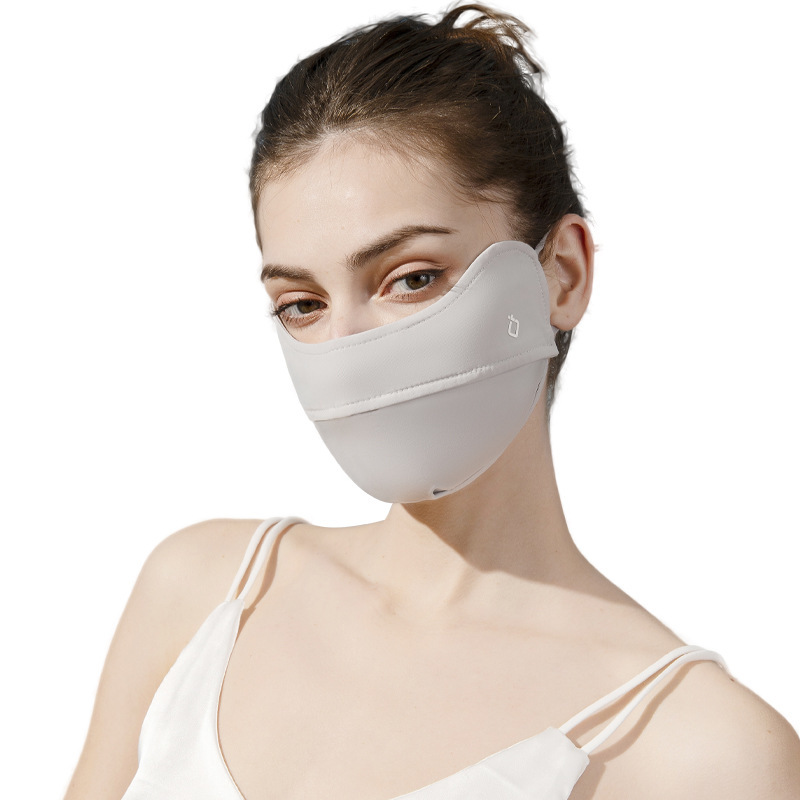 Cross-border a generation of outdoor sunscreen mask eye corner sunshade UV-proof face Gini sunscreen spring and autumn mask