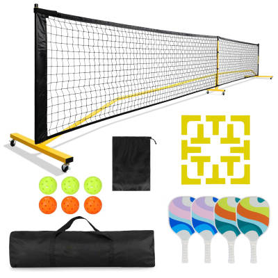 Poplar peak racket Stadium net rack competition special suit outdoor sports training silicone positioning line field line