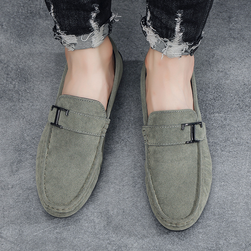 Νέα slip-on casual ανδρικά παπούτσια μαλακές σόλες μαλακή επιφάνεια αντιολισθητική_voghion.com