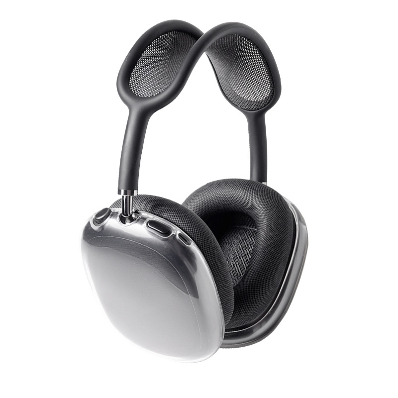 Для airpods Max защитный чехол Apple головной Bluetooth чехол для наушников ТПУ прозрачный силиконовый мягкий чехол оптом