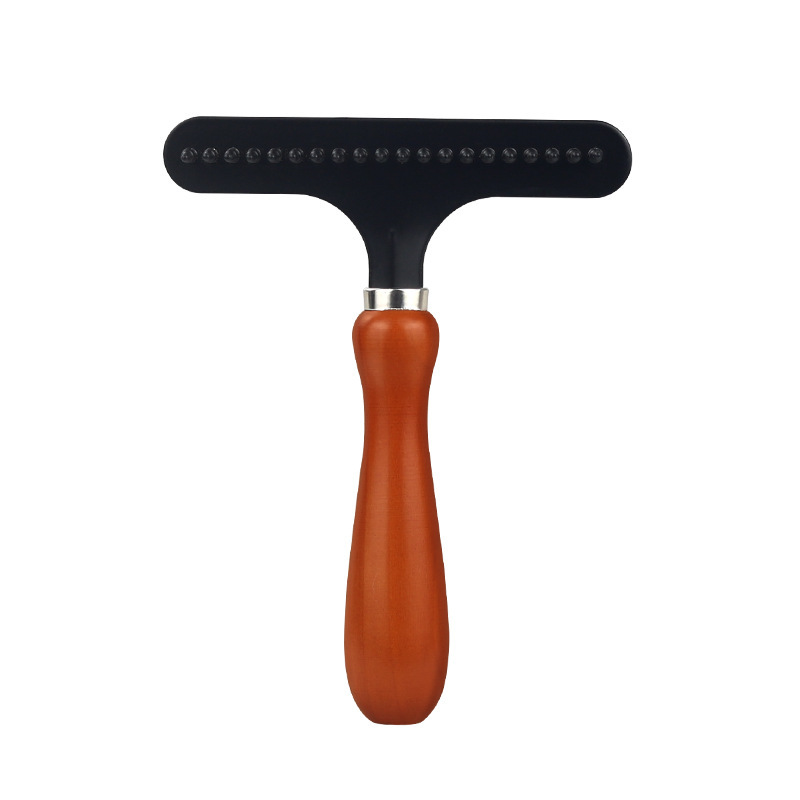 Pet comb cat wooden handle knot comb dog rake comb hair removal massage beauty hair removal comb pet supplies