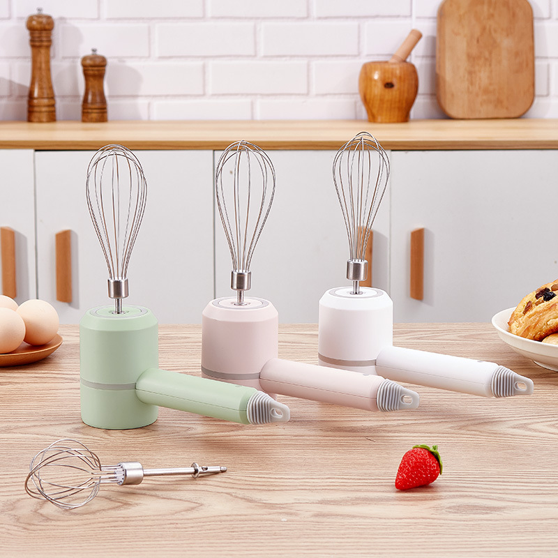 Wireless charging electric egg beater household automatic small mini mixer cream egg beater baking tool
