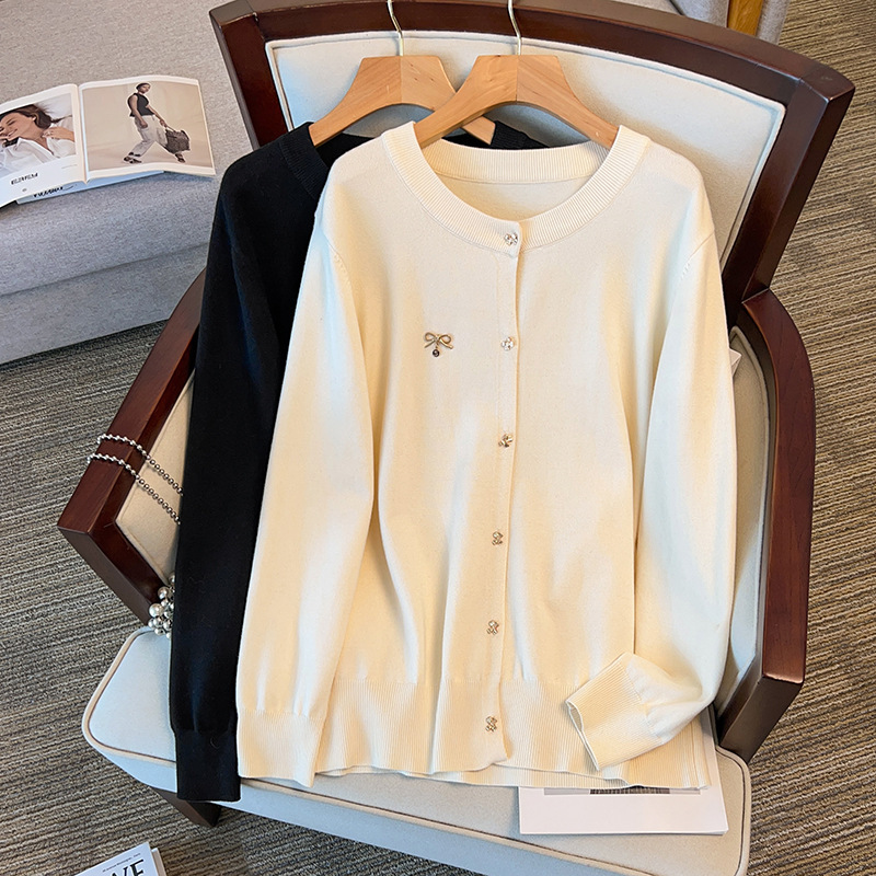 Women's plus size/300kg chest circumference 150/160 loose cardigan sweater knitted coat 350kg-8356