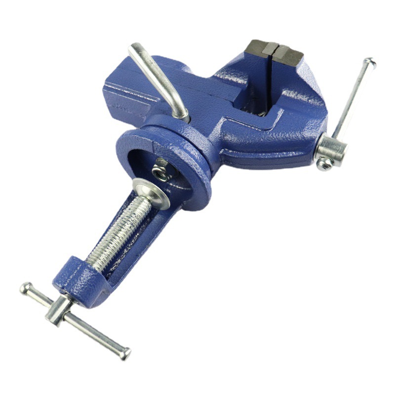 Factory direct mini flat mouth pliers 50 electronic vise wholesale desktop vise heavy-duty adjustable table vise
