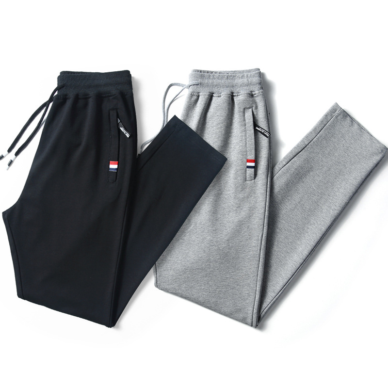 Cross-border trendy youth autumn men's cotton sweatpants casual sports ankle-length pants Amazon manufacturer