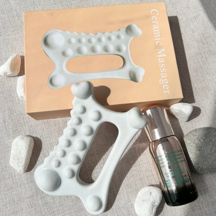 scraping tool ceramic scraping plate face massager body universal gua sha massager