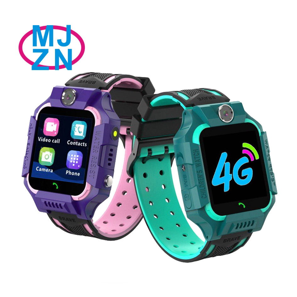 in stock supply S6 support multi-language flashlight with camera children intelligent LBS positioning phone watch