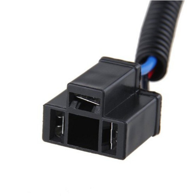 Car headlight lamp holder 9007-turn H4 adapter cable suitable for Humvee headlight socket 9007 male adapter H4 wiring harness