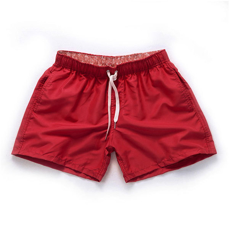 Popular beach pants men's shorts summer surfing pants men's beach pants solid color European and American beach pants men's big shorts