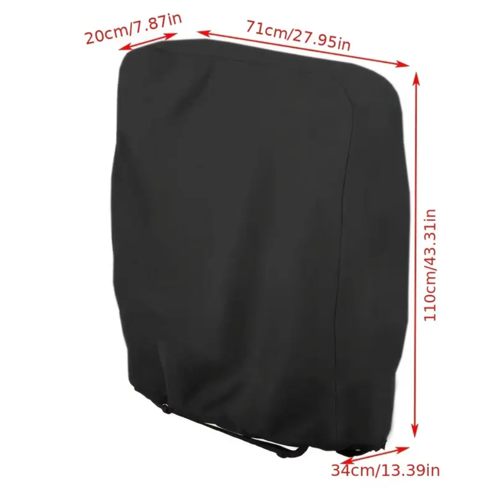 Waterproof and dustproof all-weather folding chair cover upgrade your Patio furniture rainproof sunscreen TEMU hot sale