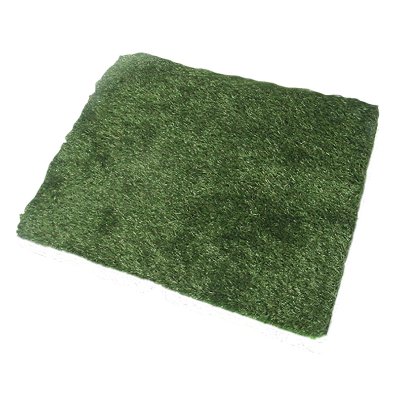 Pet dog dog toilet matching lawn change convenient toilet with a piece of fake grass pet toilet lawn toilet