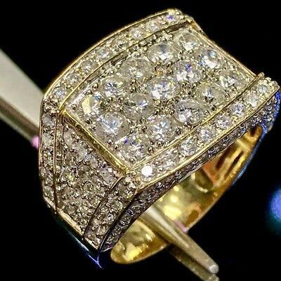 Wecheng wish Europe and the United States new atmosphere hip hop wind Men's Rhinestone ring cross-border Street Tide brand jewelry wholesale